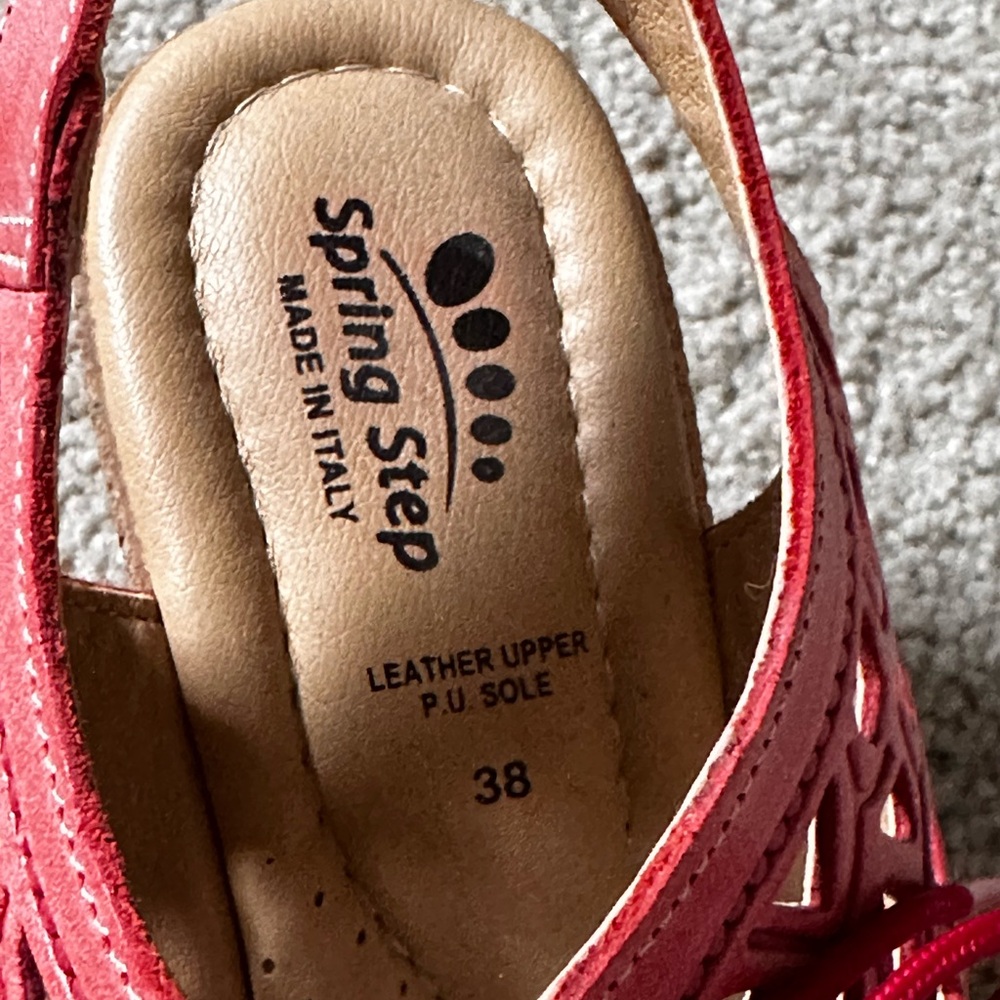 Spring Step Summer Wedge Sandal